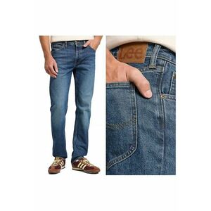 Blugi Daren Zip Fly pentru Barbati - Albastru imagine