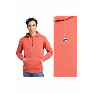 Hanorac Barbati - Regular Fit - Cu Gluga - 2 Buzunare - Maneci Lungi - Bumbac - Fara Inchidere - Rosu - Portocaliu imagine