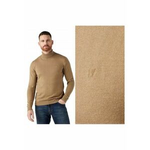 Pulover Barbati - Lead Grey - Regular Fit - Fara Inchidere - Decolteu Rotund - Maneci Lungi - Fara Buzunare - Bumbac - 2XL INTL - Bej imagine