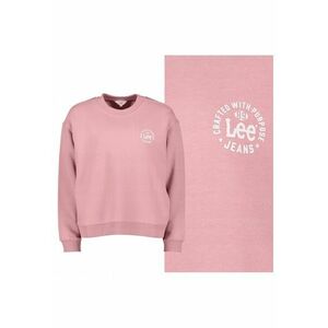Hanorac dama - Crew Sweater - bumbac - roz - imagine