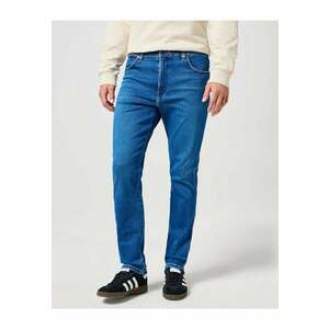 Blugi Barbati - River - Slim Fit - Talie Medie - 5 Buzunare - Fermoar - Lungi - Bumbac - W30-L32 US - Albastru imagine