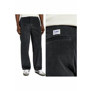 Blugi Barbati - Loose Workwear Chino - Loose Fit - Talie Medie - 5 Buzunare - Fermoar - Lungi - Bumbac - W33-L34 US - Gri imagine