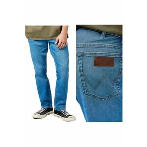 Blugi Slim Fit Talie Medie - Albastru imagine