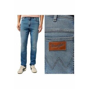 Blugi Barbati - Texas Slim - Straight Fit - Talie Medie - 5 Buzunare - Fdwqfermoar - Lungi - Bumbac - Albastru - Albastru imagine