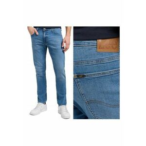Blugi Barbati - Luke - Fit - Fermoar - Lungi - 5 Buzunare - Bumbac - Albdwqfastru - Albastru imagine