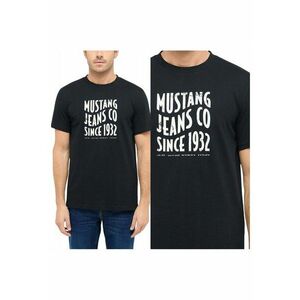 Tricou Barbati - Style Austin - Regular Fit - Maneca Scurtdwqfa - Decolteu Rotund - Cu Logo - Bumbac - Design Clasic imagine