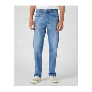 Blugi Barbati - Frontier - Straight Fit - Talie Joasa - 5 Buzunare - Fermoar - Lungi - Bumbac - W36-L34 US - Albastru imagine