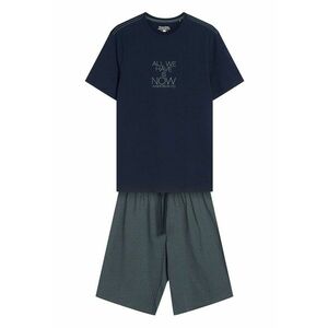 Pijama barbati Dreamer bleumarin - gri imagine