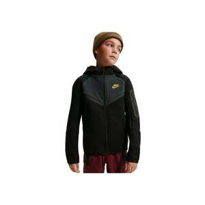 Hanorac Tech Fleece Mix 56612 - Negru imagine