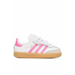 Pantofi sport copii - Samba Og Cf El I JQ3 - alb/roz - piele naturala imagine