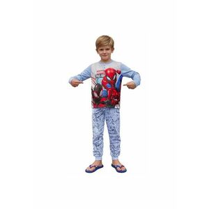 Pijamale copii Spiderman MV40M7635 - set 2 piese din bumbac - Albastru imagine
