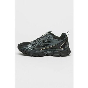 Pantofi sport cu insertii din plasa Be Right Back - Negru/Gri antracit imagine