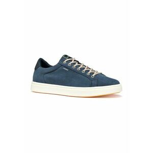 Pantofi sport Baltmoore low-cut din piele - Albastru titan imagine