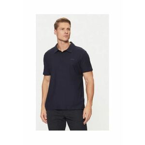 Tricou uni cu guler polo imagine