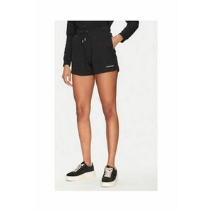 Pantaloni scurti uni cu snur imagine