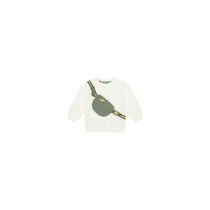 Bluza copii - alb - 60% bumbac - 40% poliester - imagine