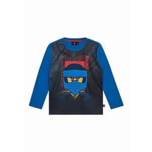 Bluza baieti - Albastru - 100% bumbac - imagine