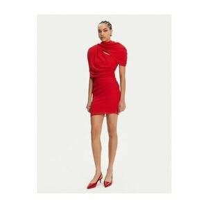 Rochie de cocktail dama rosu - imagine