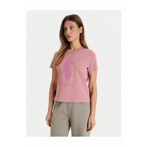 Tricou dama roz - bumbac imagine