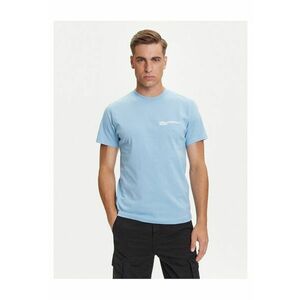 Tricou barbati albastru - bumbac - imagine