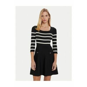 Rochie tricotata de dama negru imagine