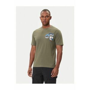 Tricou barbati verde - bumbac imagine