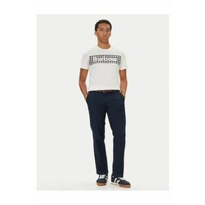 Tricou barbati alb - bumbac imagine