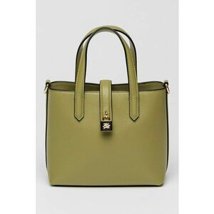 Geanta de piele cu maner Autograph - Verde fistic imagine