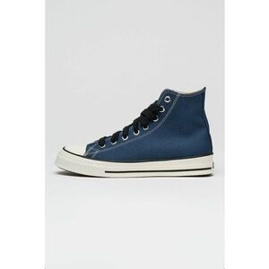 Tenisi mid-cut cu logo Chuck Taylor Throwback - Rosu/Alb/Bleumarin imagine