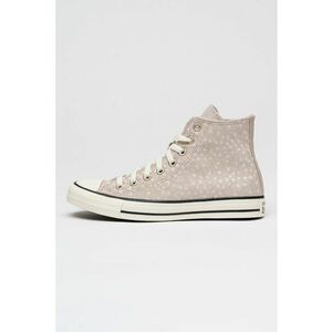 Tenisi mid-cut cu model Chuck Taylor All Star - Negru/Gri/Bej imagine