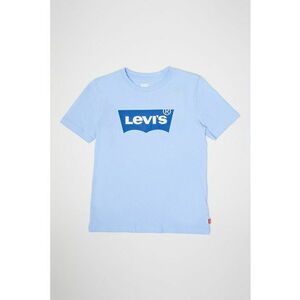 Tricou cu imprimeu logo - Albastru pastel imagine