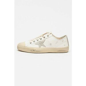 Pantofi sport V-Star din piele - Alb murdar/Bej deschis imagine
