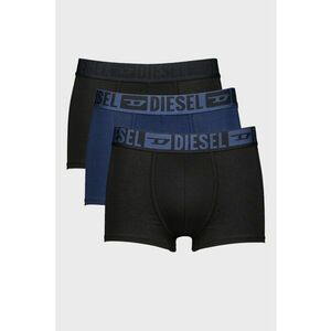 Set de boxeri cu banda logo in talie Mike - 3 perechi - Negru/Albastru inchis imagine