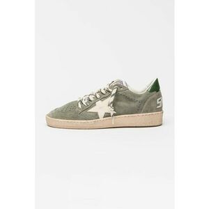 Pantofi sport Ball Star din piele intoarsa - Verde/Verde pal imagine