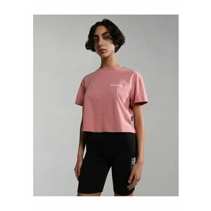 Tricou crop cu imprimeu logo pe spate Cenepa - imagine
