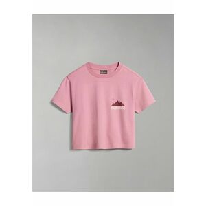 Tricou crop cu imprimeu Rope - imagine