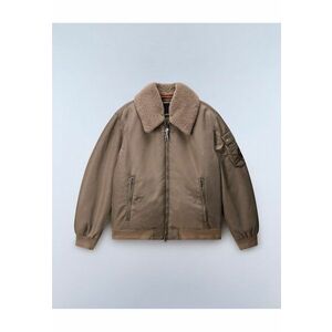 Geaca bomber Nemes Micro Curly - imagine