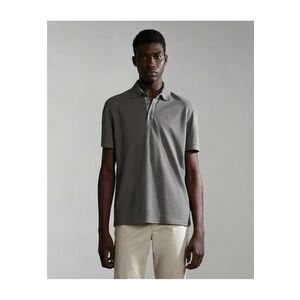Eolanos tricou polo din bumbac cu detaliu logo - imagine