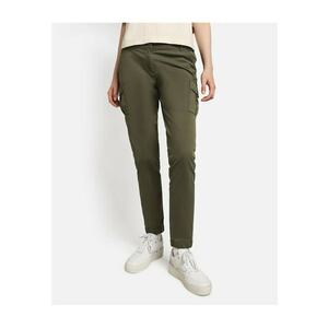 Marin pantaloni cargo din amestec de bumbac - imagine