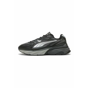 Pantofi sport Fade Nitro din material textil cu garnituri sintetice - Negru/Alb optic imagine