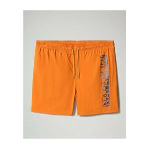 Pantaloni scurti de baie cu imprimeu logo Victor imagine