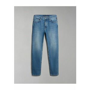 Blugi slim fit cu aspect decolorat Solveig - imagine