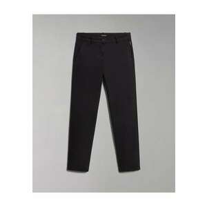 Pantaloni slim fit din bumbac Meridian - imagine