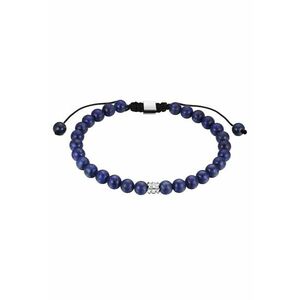 Bratara cu lapis lazuli - Argintiu imagine