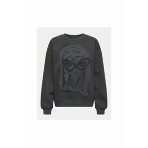 Bluza dama - 304768064 - Bumbac/Poliester reciclat - Gri - Gri imagine