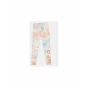 Colanti din bumbac cu imprimeu tie-dye si logo imagine