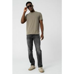 Tricou din amestec de modal - pentru fitness - Kaki imagine