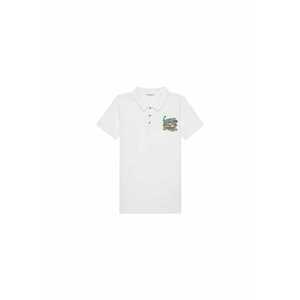 Tricou Polo din bumbac organic cu broderie imagine