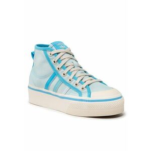 Tenisi dama - Nizza Platform Mid G - tesatura - Albastru imagine