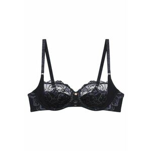Sutien Dama Balconette - Negru - Negru imagine
